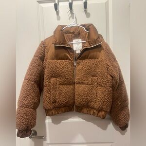 Abercrombie & Fitch Ultra Collection Brown Puffer